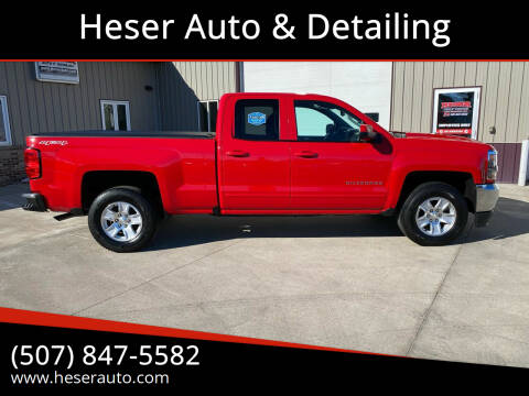 2016 Chevrolet Silverado 1500 for sale at Heser Auto & Detailing in Jackson MN