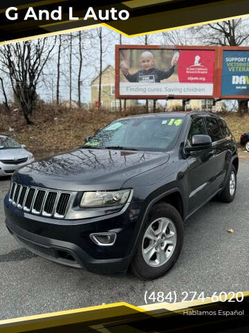 2014 Jeep Grand Cherokee for sale at G and L Auto in Allentown PA