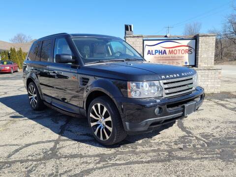 2008 Land Rover Range Rover Sport for sale at Alpha Motors in New Berlin WI