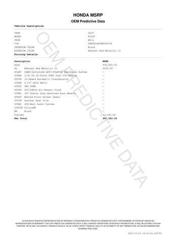 2025 Honda Pilot EX-L