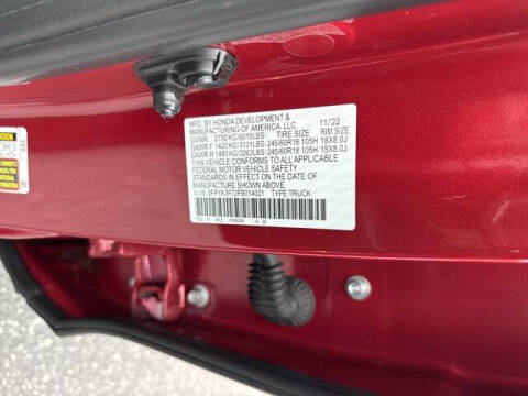 2023 Honda Ridgeline RTL-E