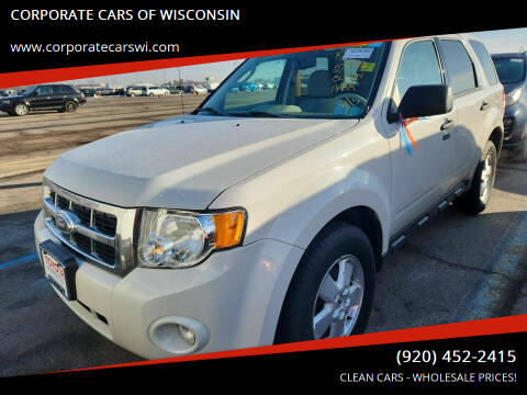 2012 Ford Escape for sale at CORPORATE CARS OF WISCONSIN - DAVES AUTO SALES OF SHEBOYGAN in Sheboygan WI
