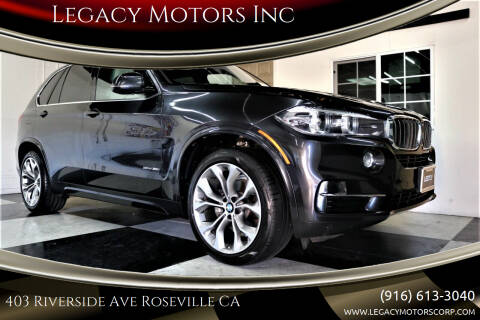 2018 BMW X5 for sale at Legacy Motors Inc in Sacramento CA