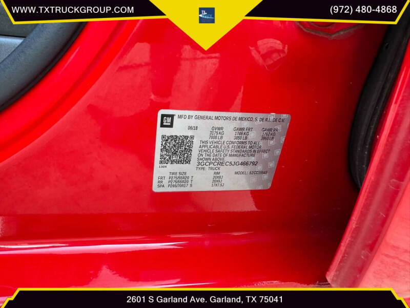 2018 Chevrolet Silverado 1500