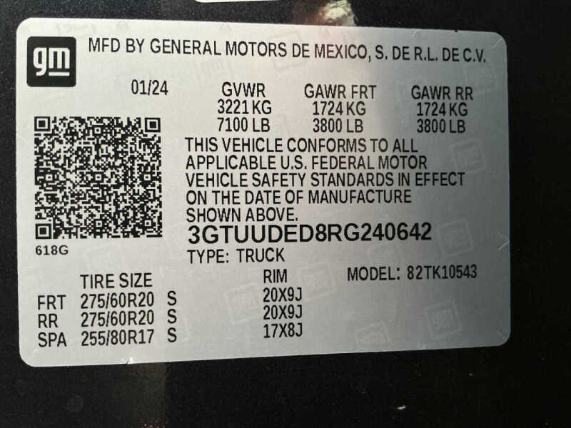 2024 GMC Sierra 1500