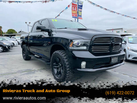 2016 RAM 1500 for sale at Rivieras Truck and Auto Group in Chula Vista CA