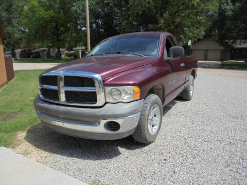 2002 Dodge Ram 1500 for sale at D & P Sales LLC in Wichita KS