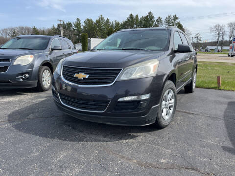2016 Chevrolet Traverse for sale at CARS R US in Sebewaing MI