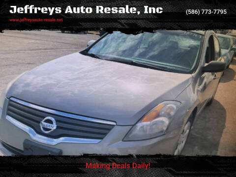 2008 Nissan Altima for sale at Jeffreys Auto Resale, Inc in Clinton Township MI