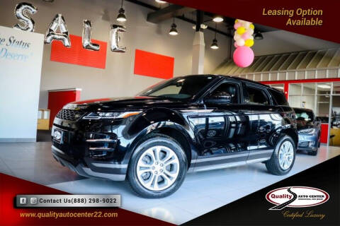 2020 Land Rover Range Rover Evoque for sale at Quality Auto Center in Springfield NJ