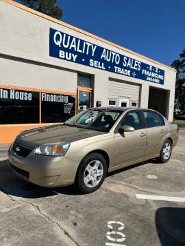 2006 Chevrolet Malibu for sale at QUALITY AUTO SALES OF FLORIDA in New Port Richey FL