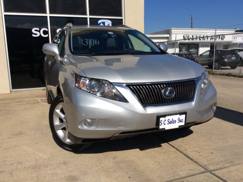 2010 Lexus RX 350 for sale at SC SALES INC in Houston TX