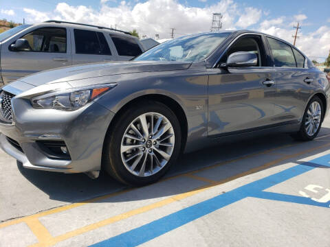 2020 Infiniti Q50 for sale at ELITE MOTORS in Victorville CA