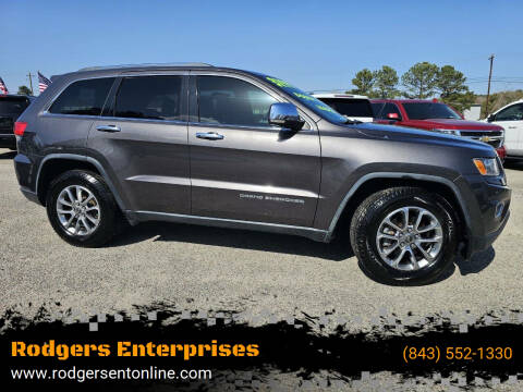 2014 Jeep Grand Cherokee for sale at Rodgers Wranglers in North Charleston SC