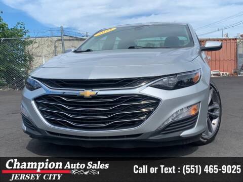 2021 Chevrolet Malibu for sale at CHAMPION AUTO SALES OF JERSEY CITY in Jersey City NJ