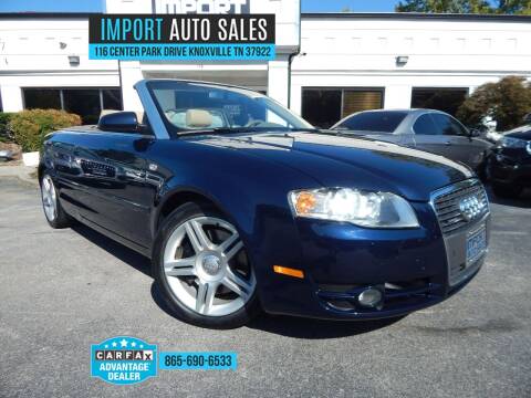 2008 Audi A4 for sale at IMPORT AUTO SALES in Knoxville TN