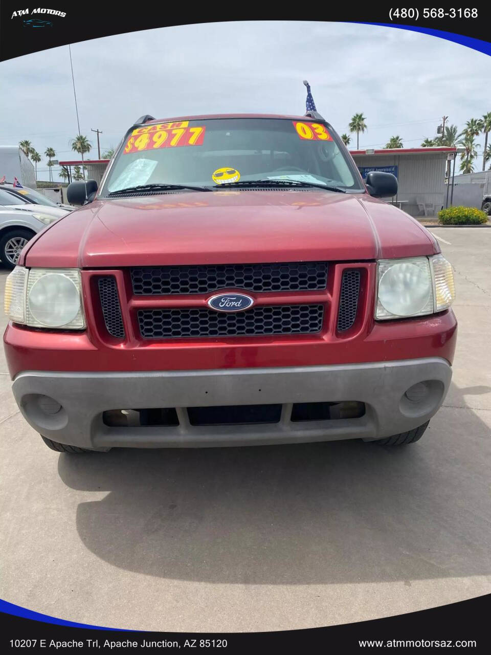 2003 Ford Explorer Sport Trac for sale at ATM MOTORS in Apache Junction, AZ