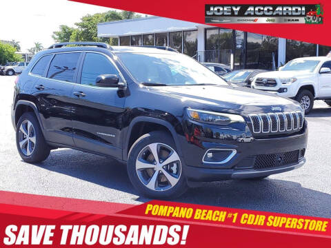 2022 Jeep Cherokee for sale at PHIL SMITH AUTOMOTIVE GROUP - Joey Accardi Chrysler Dodge Jeep Ram in Pompano Beach FL