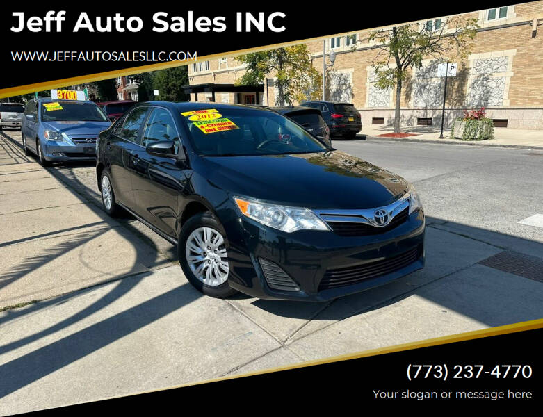 2012 Toyota Camry for sale at Jeff Auto Sales INC in Chicago IL