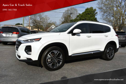 2020 Hyundai Santa Fe for sale at Apex Car & Truck Sales in Apex NC