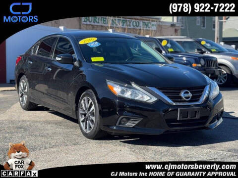 2016 Nissan Altima for sale at CJ Motors Inc. in Beverly MA