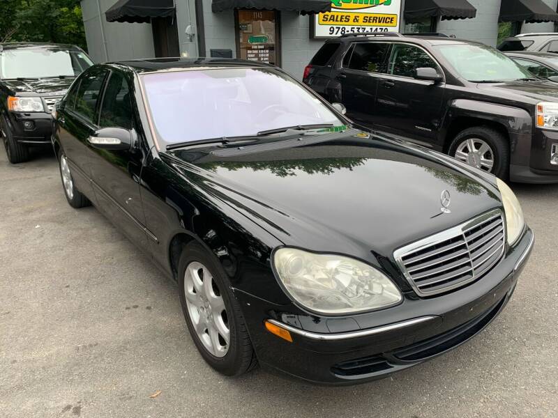 2003 Mercedes-Benz S-Class for sale at QUINN'S AUTOMOTIVE in Leominster MA