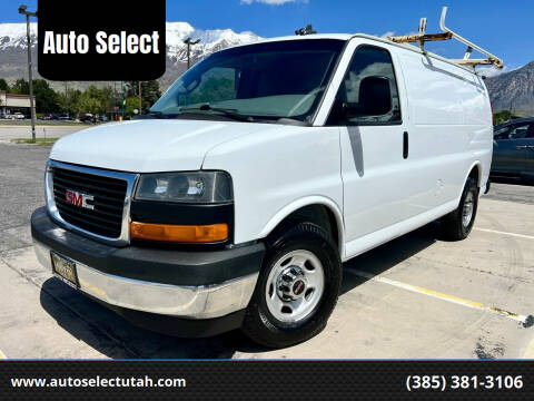 2018 GMC Savana for sale at Auto Select in Orem UT