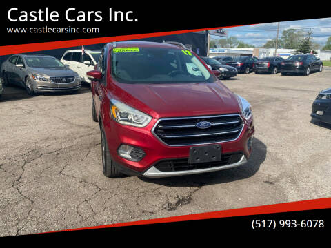 2017 Ford Escape for sale at Castle Cars Inc. in Lansing MI