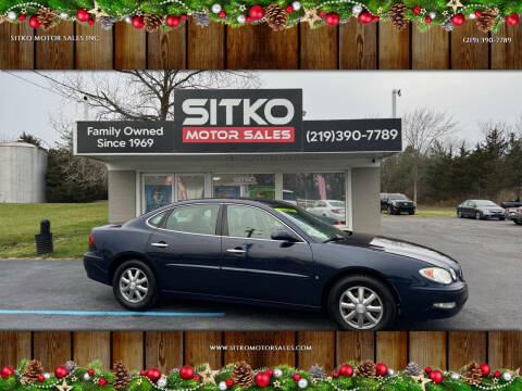 2007 Buick LaCrosse for sale at SITKO MOTOR SALES INC in Cedar Lake IN