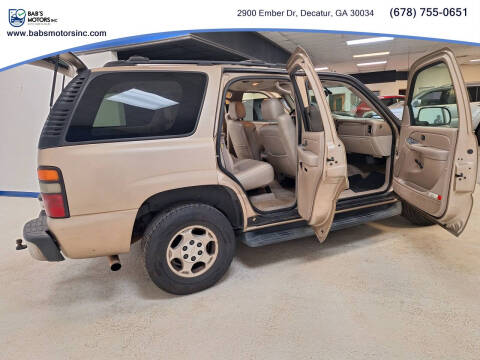 2005 Chevrolet Tahoe