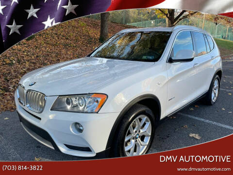2013 BMW X3 for sale at dmv automotive in Falls Church VA