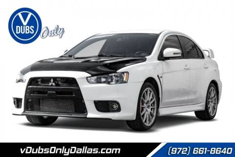 2015 Mitsubishi Lancer Evolution for sale at VDUBS ONLY in Plano TX