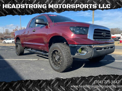 2007 Toyota Tundra for sale at HEADSTRONG MOTORSPORTS LLC in Maiden NC