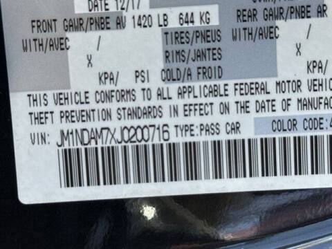 2018 Mazda MX-5 Miata RF Grand Touring