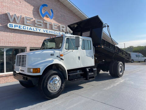 2002 International Dump Truck for sale at Western Specialty Vehicle Sales in Braidwood IL