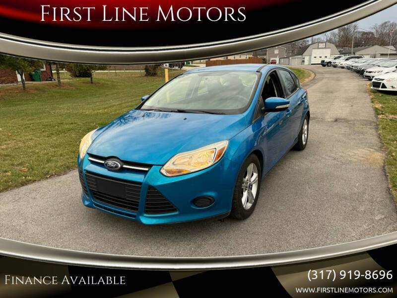 2014 Ford Focus for sale at First Line Motors in Jamestown IN