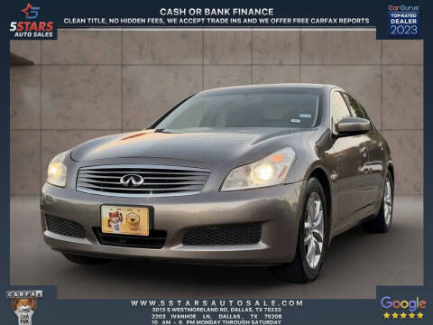 2009 Infiniti G37 Sedan Journey