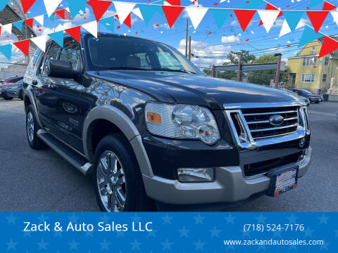 2007 Ford Explorer for sale at Zack & Auto Sales LLC in Staten Island NY