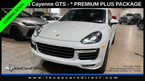 2016 Porsche Cayenne GTS