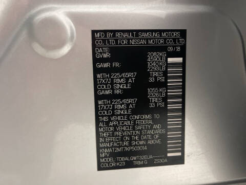 2019 Nissan Rogue SV