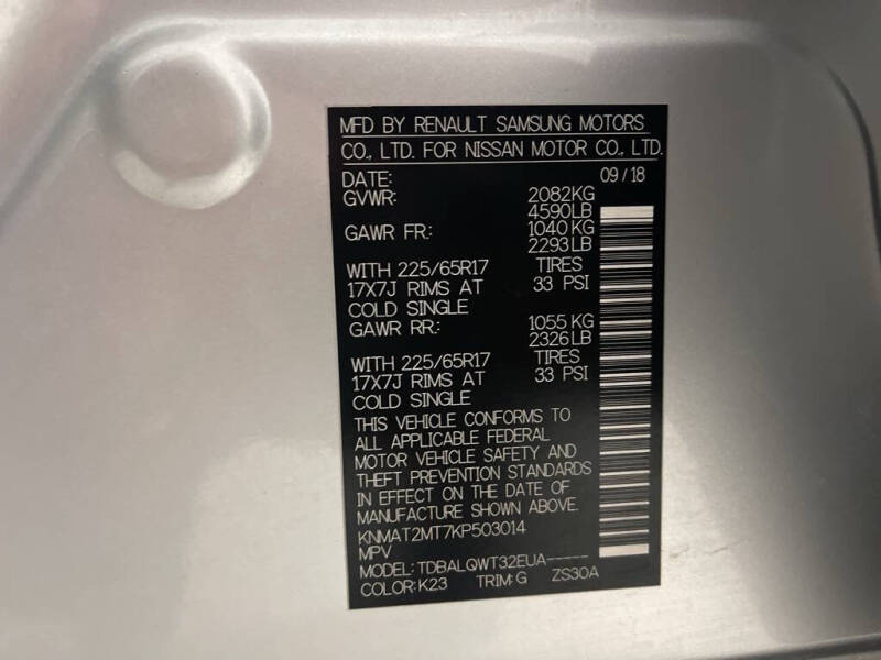 2019 Nissan Rogue SV