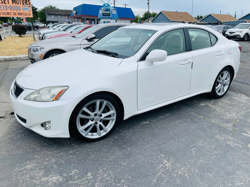 2007 Lexus IS 250 for sale at Sunset Motors in Manteca CA