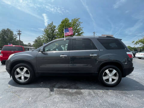 2012 GMC Acadia for sale at FAMILY AUTO CENTER in Greenville NC