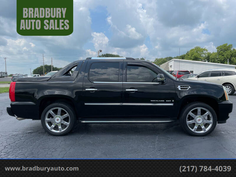 2009 Cadillac Escalade EXT for sale at BRADBURY AUTO SALES in Gibson City IL