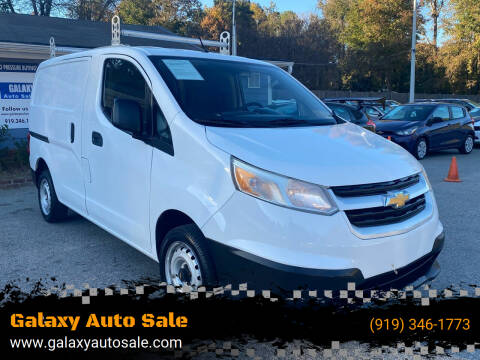 2017 Chevrolet City Express for sale at Galaxy Auto Sale in Fuquay Varina NC
