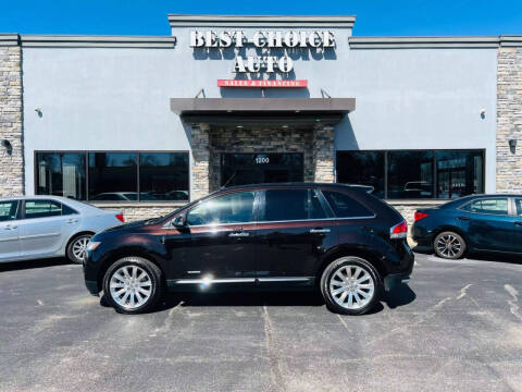 2014 Lincoln MKX for sale at Best Choice Auto in Evansville IN