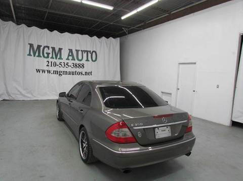 2008 Mercedes-Benz E-Class for sale at MGM Auto in San Antonio, TX