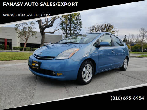 2006 Toyota Prius for sale at FANASY AUTO SALES/EXPORT in Yorba Linda CA