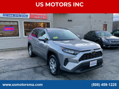 2021 Toyota RAV4 for sale at US MOTORS INC in Worcester MA