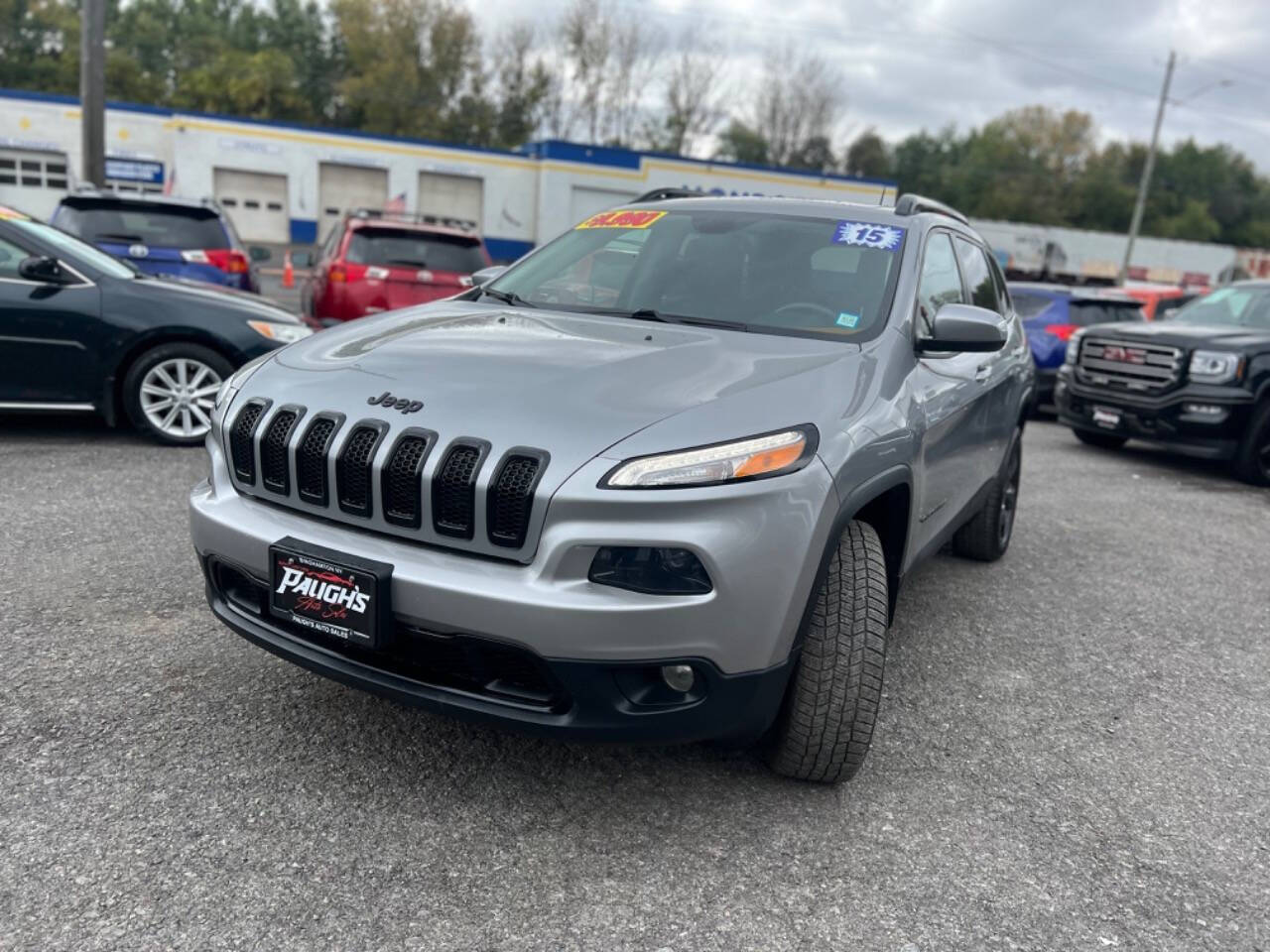 2015 Jeep Cherokee for sale at Paugh s Auto Sales in Binghamton, NY